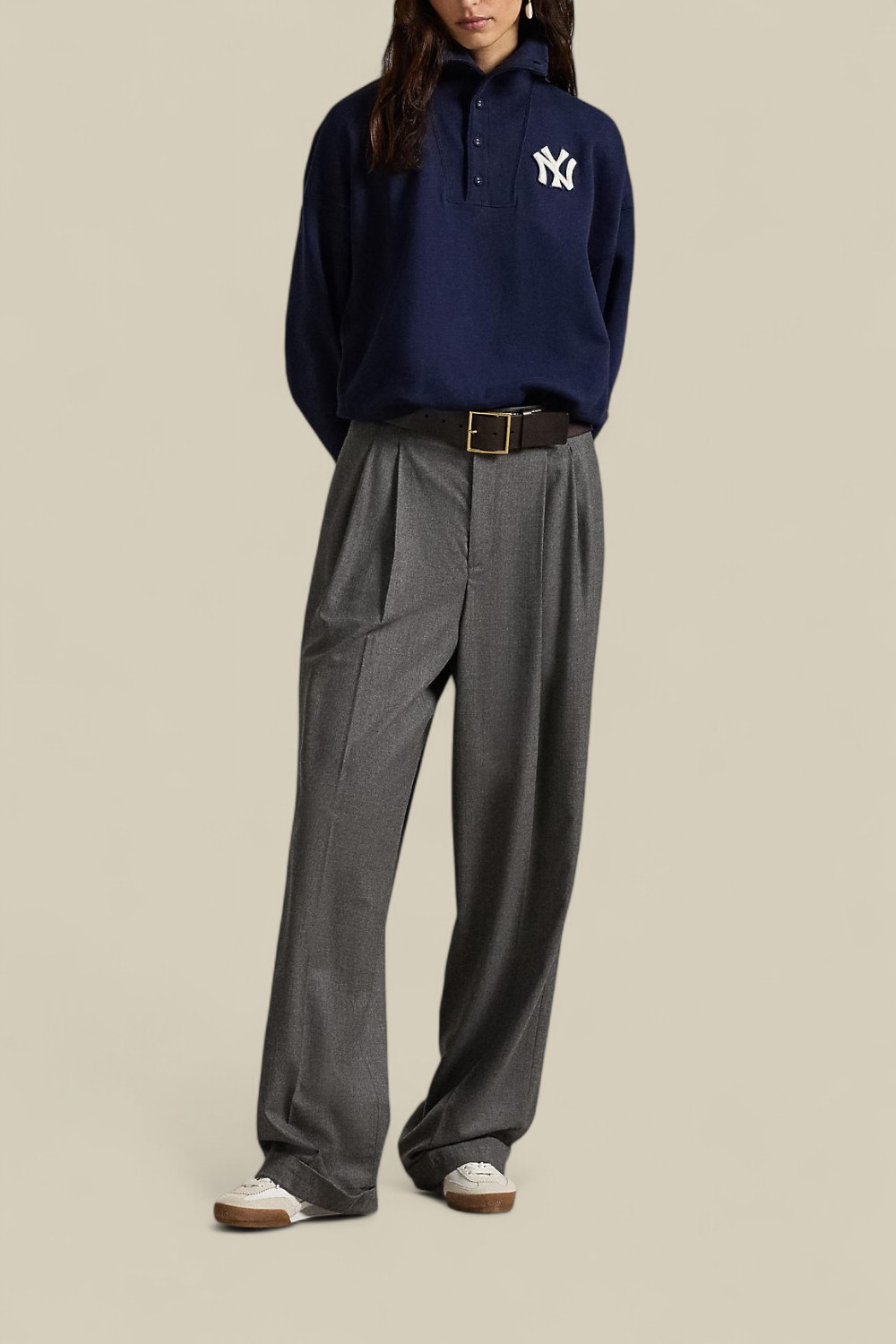 תמונת כל הלוק של סווטשירט פולו ראלף לורן X ליגת הבייסבול האמריקאית